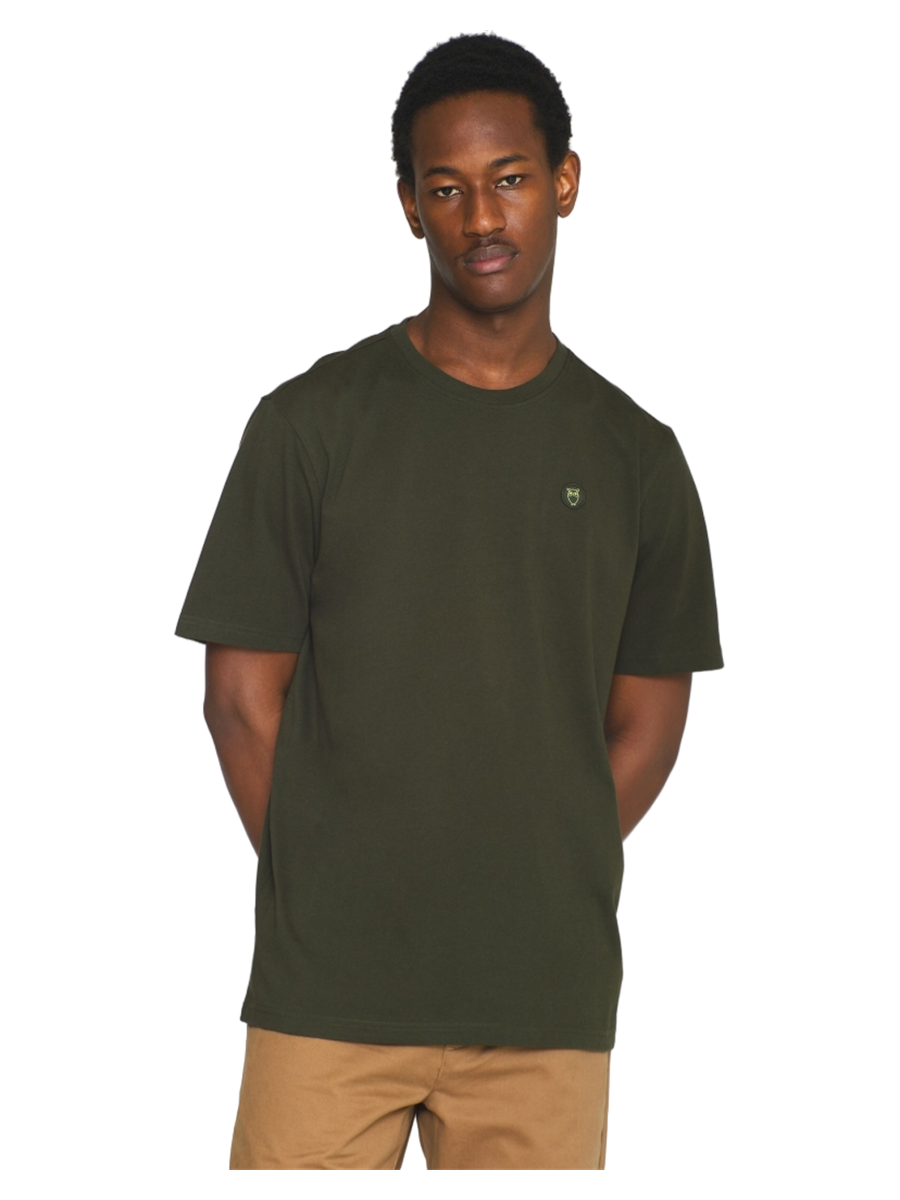 Knowledge Cotton Apparel Regular Logo t-shirt